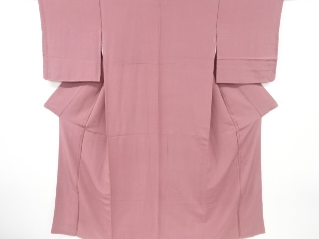 一つ紋色無地着物